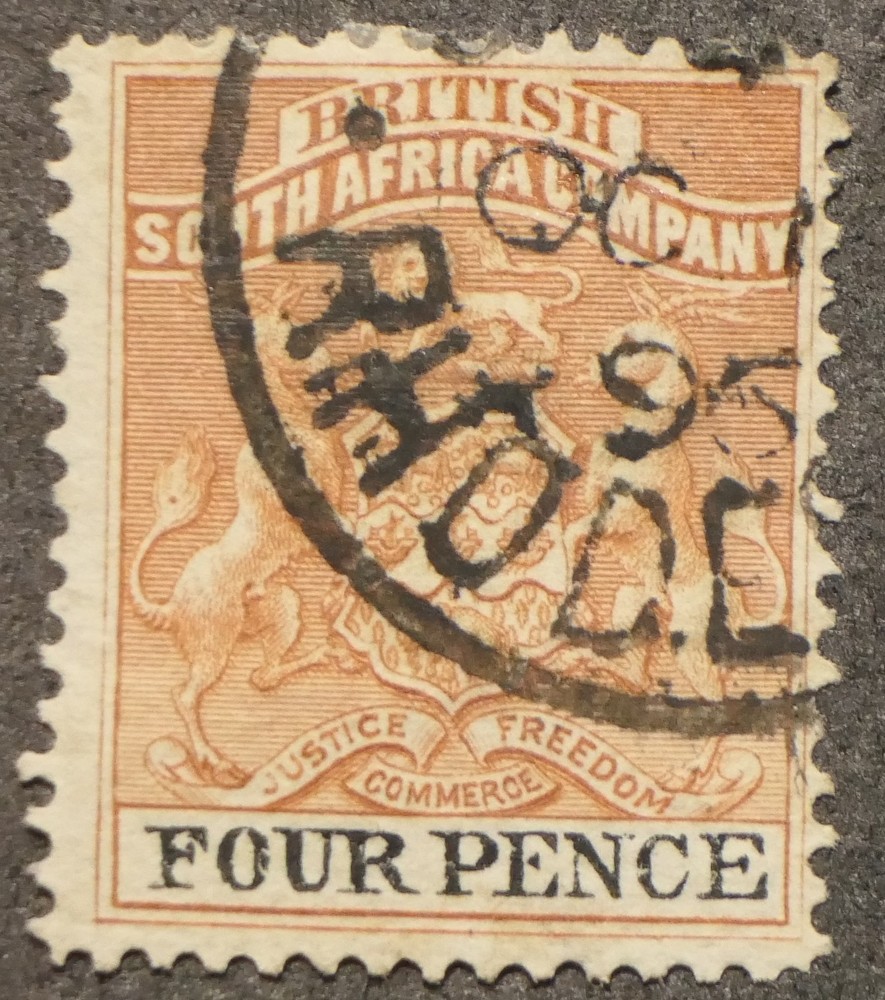 Rhodesia Scott # 25, Used