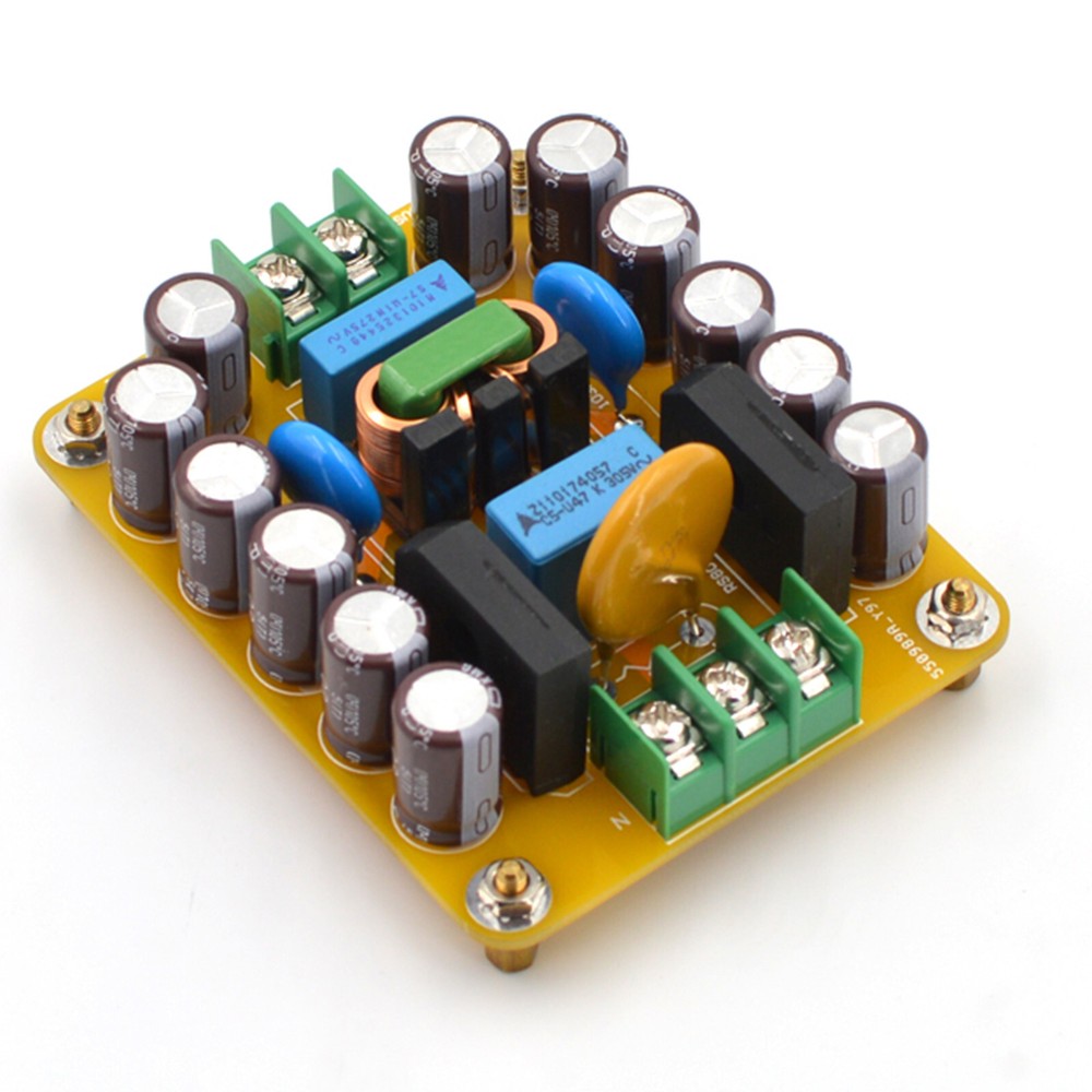 1pc HiFi AC Power Line Single EMI Filter Module 660W Version Kit DIY