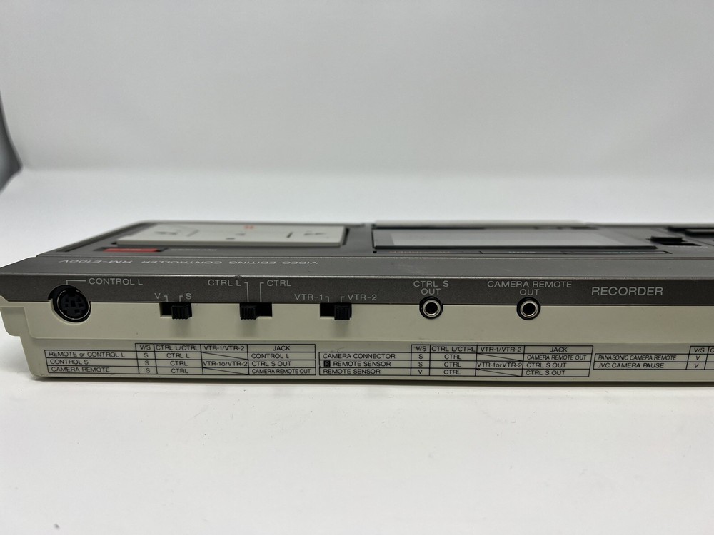 Vintage Sony Video Editing Controller, RM-E100V