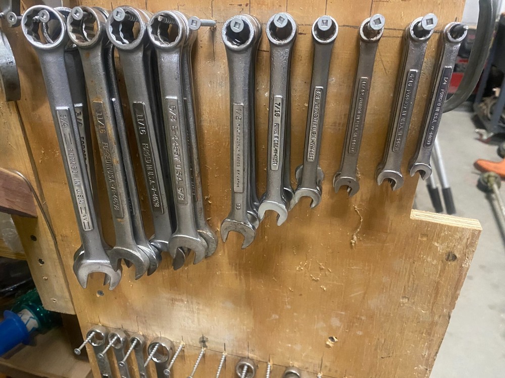 Craftsman brand pre-owned 12-Point Combination wrenches