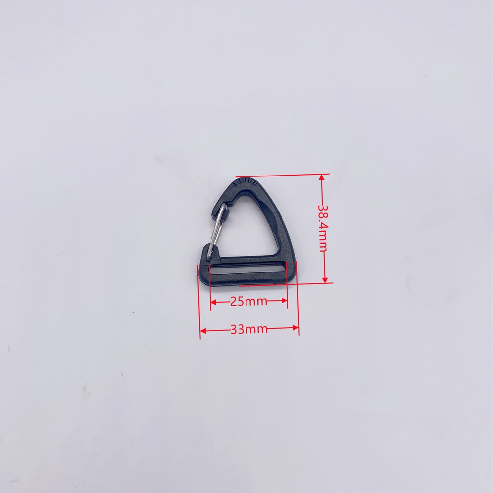 Ladder Lock POM Slider Rectangle Adjustable Buckle Metal Clip Webbing Straps