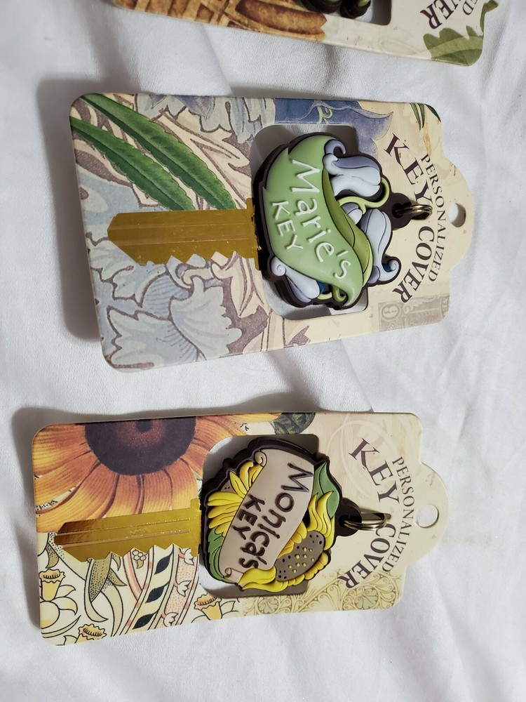 PERSONALIZED KEY COVERS NAMES THAT START WITH L,P ,M & V