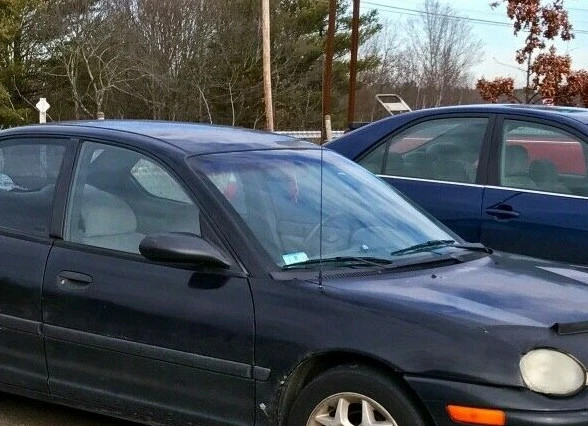 31" Black Stainless Antenna Mast Power Radio AM/FM for Plymouth Neon 1995-2001