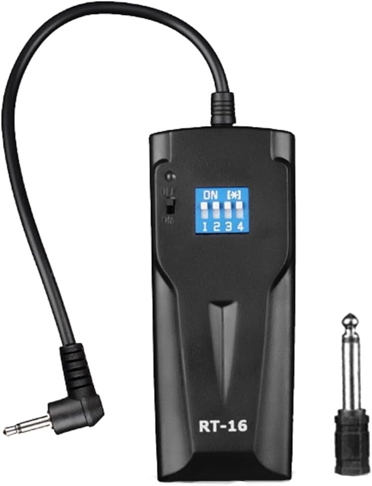 RTR-16 Flash Trigger Receiver - 433MHz, 16 Channels for Studio Strobe Lighting