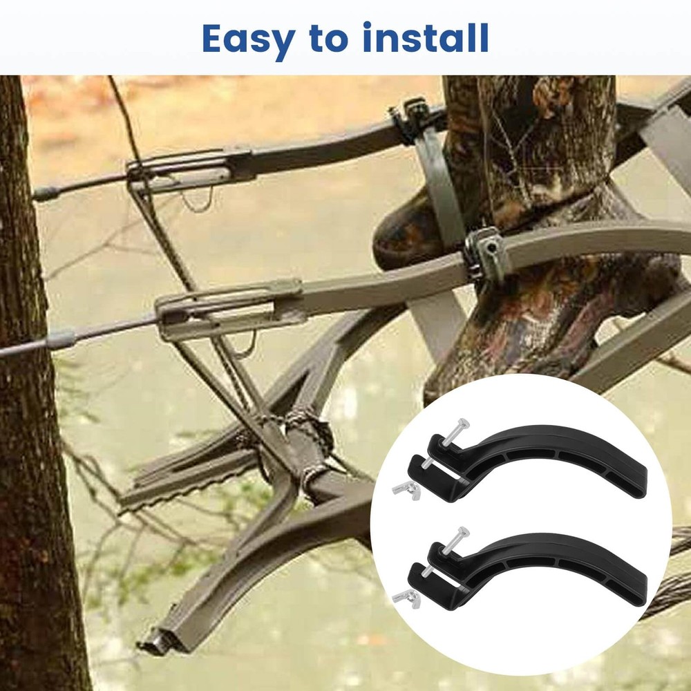 Climbing Tree Stand Accessories, Rapid Climb Stirrups with Elastic Rope, Adju...