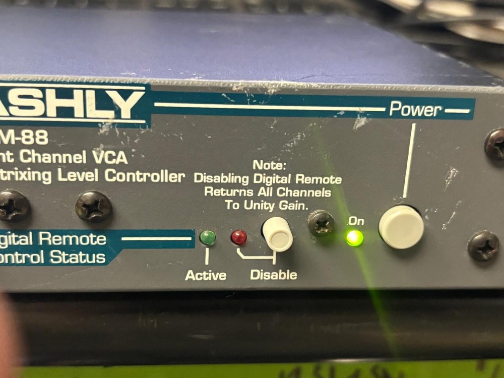 Ashly VCM-88 Eight Channel Matrixing Level Controller