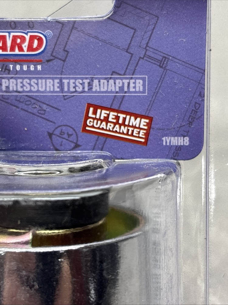 NEW WESTWARD 1YMH8 COOLING SYSTEM PRESSURE LEAK TEST ADAPTER