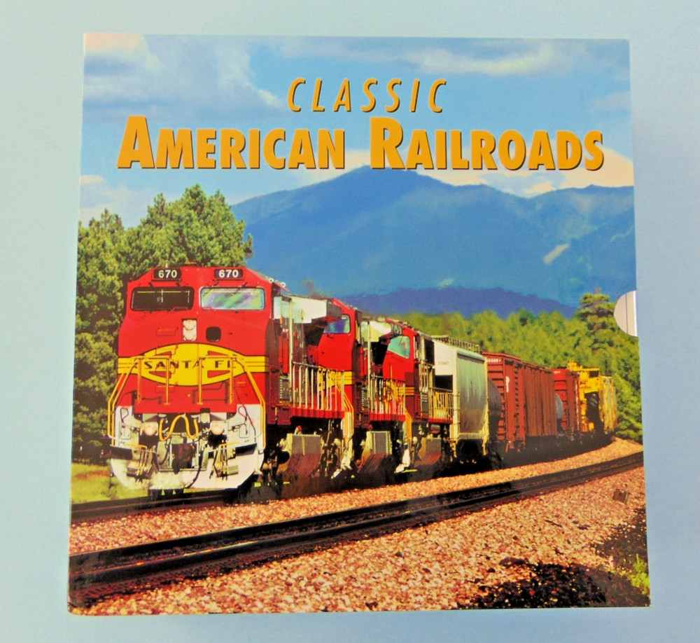 CLASSIC AMERICAN RAILROADS by Mike Schafer - 3 Volume boxed set