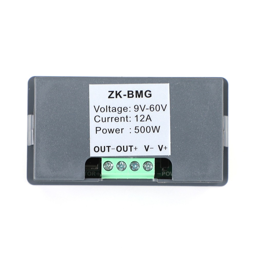 2Pack 500W 12A PWM DC Motor Speed Governor Controller Switch BMG Digital Display