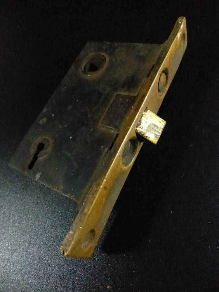 VIntage Mortised Door Lock ~ Needs Work For Lock to Function