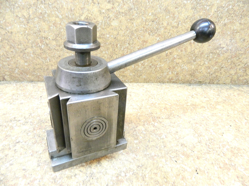 ALORIS TOOL POST  Model D  Piston Style  With "Tee" Nut and Stud 17" - 48" Swing
