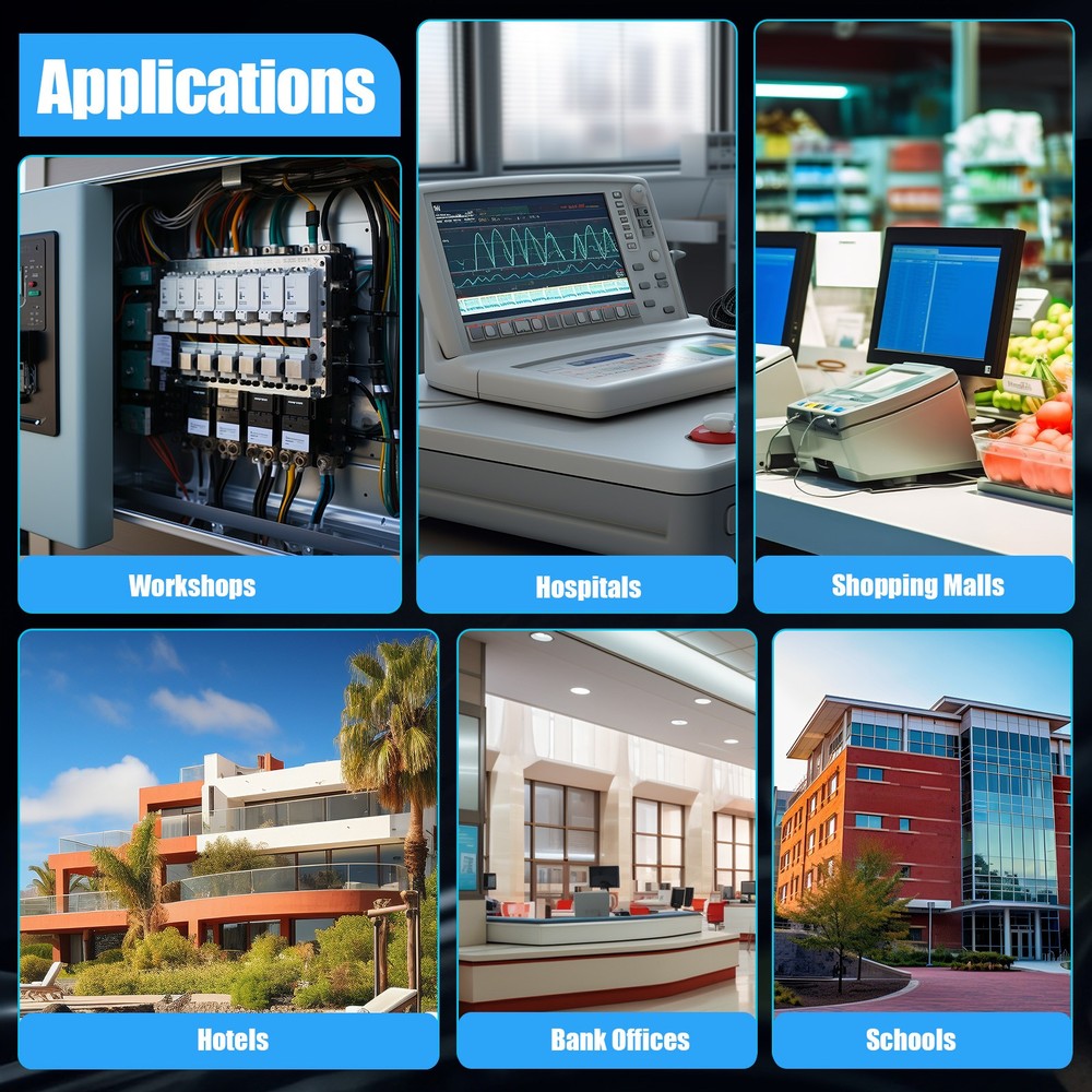 63A 4P ATS Dual Power Automatic Transfer Switch kit Generator Changeover Switch