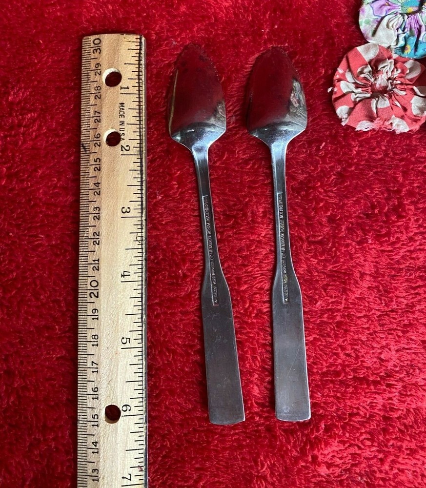 2 Grapefruit Spoons by Washington Forge Monmoth Stainless