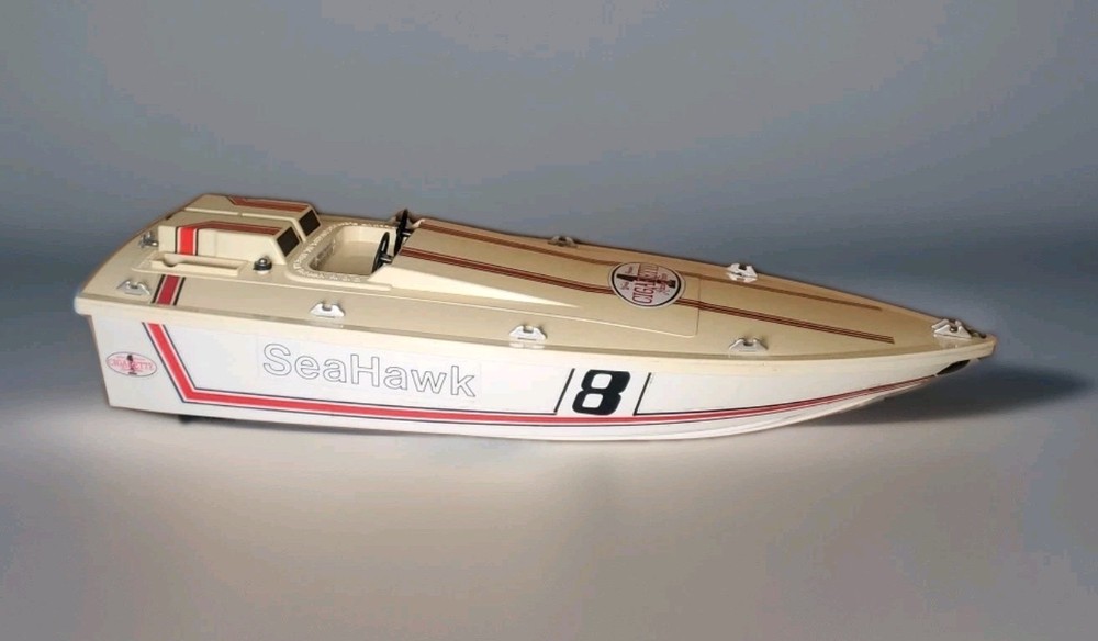 Vintage LaTrax SeaHawk 8 RC Boat Cigarette Racing Team – Untested,