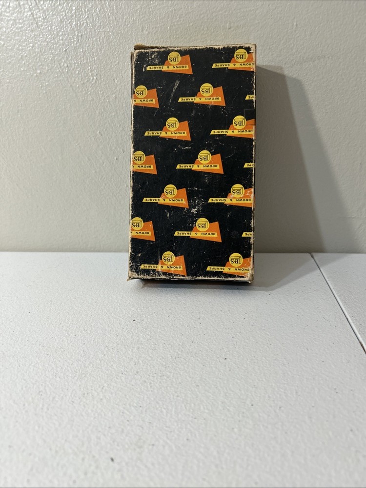 Brown And Sharpe Protractor Head In Original Box