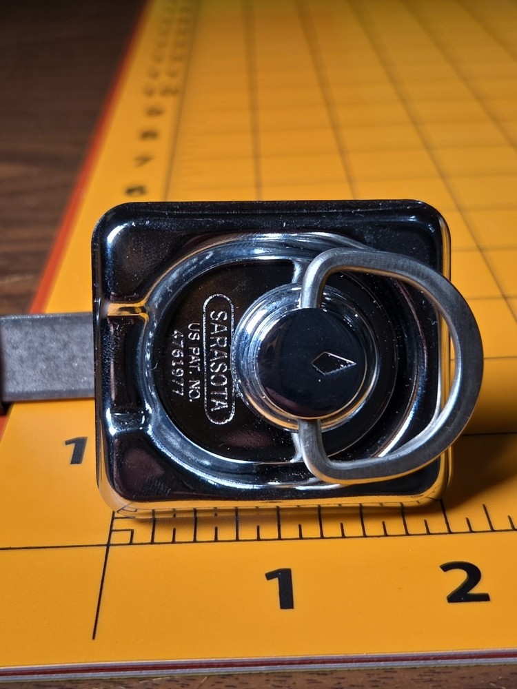 3” Cam Latch Straight Arm | Marine Boat Hatch RV Cabinet | No Key Lock