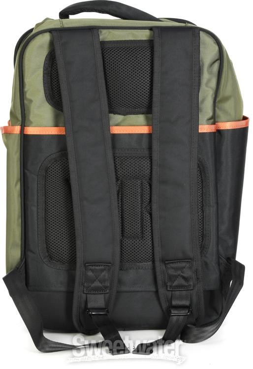 Vic Firth Professional Tech Backpack - Green/Black