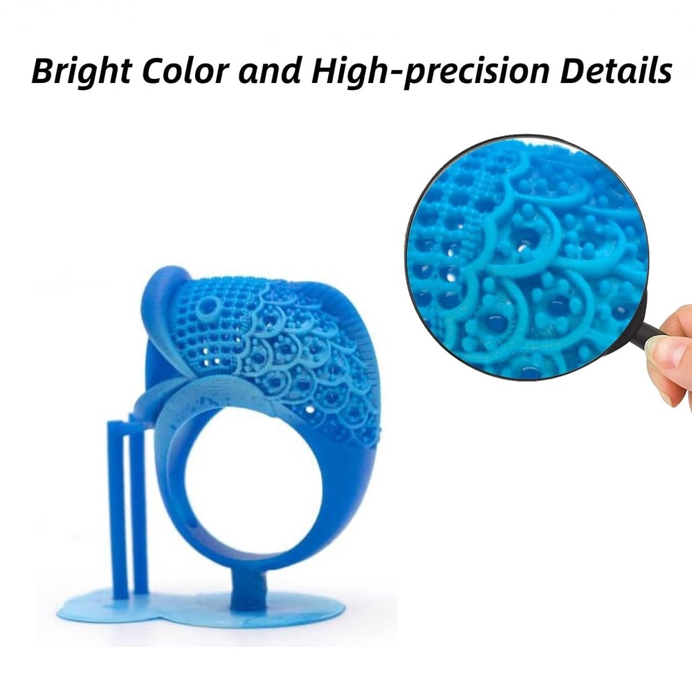Smooth Surface UV-Curing Resin for Thicker Designs