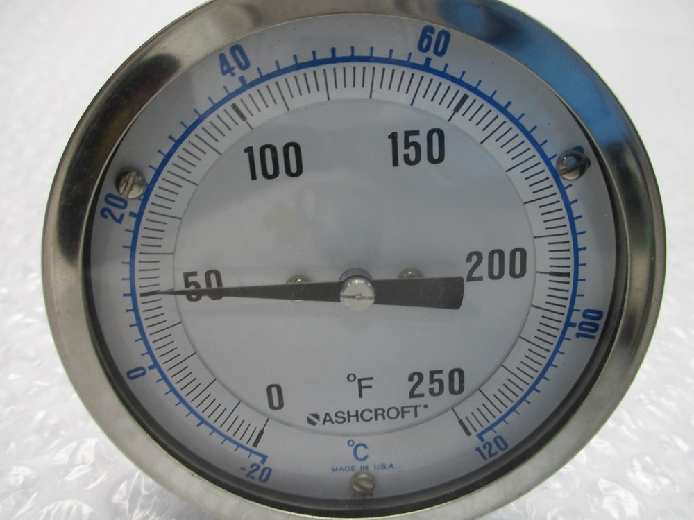 ASHCROFT THERMOMETER 0-250 DEGREES NSNP
