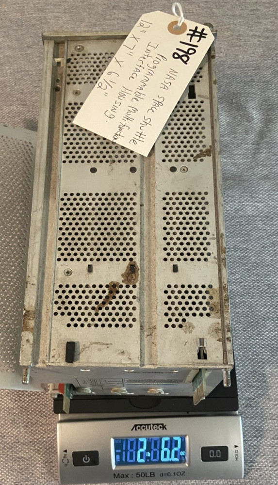 1980S NASA SPACE SHUTTLE PROGRAMMABLE MULTI-FUNCTION INTERFACE HOUSING