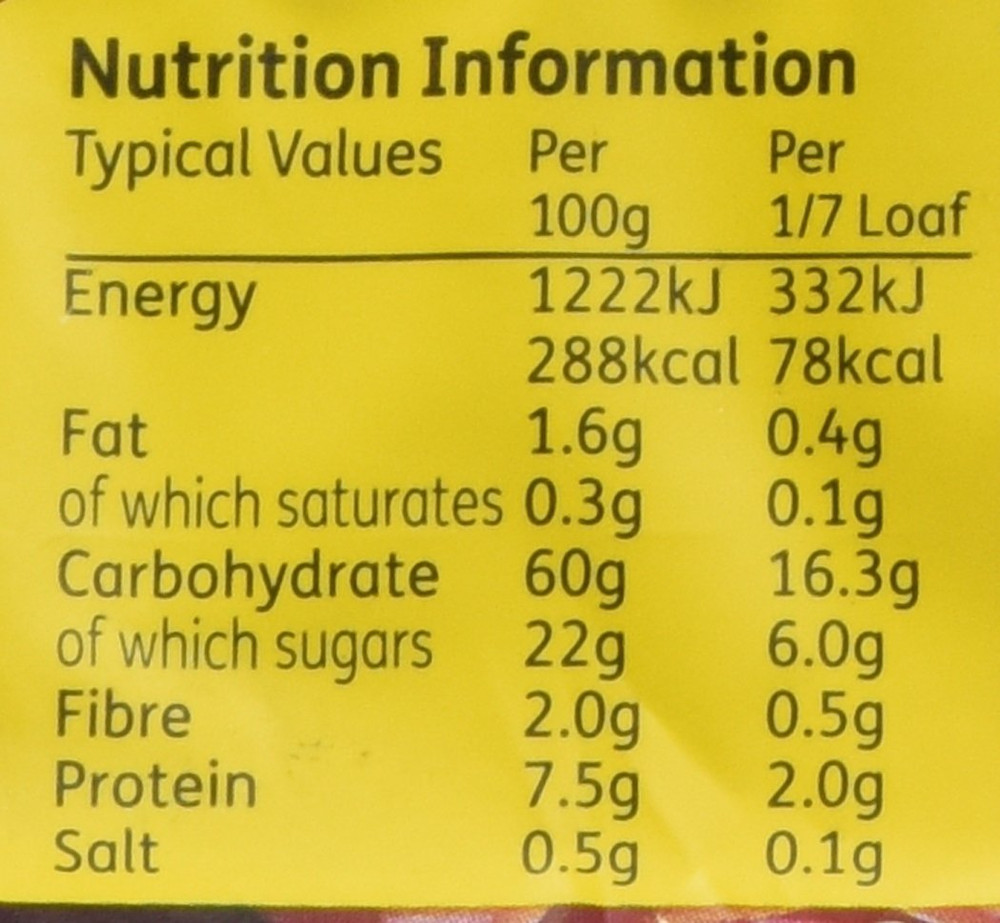 Fruity Malt Loaf 150g