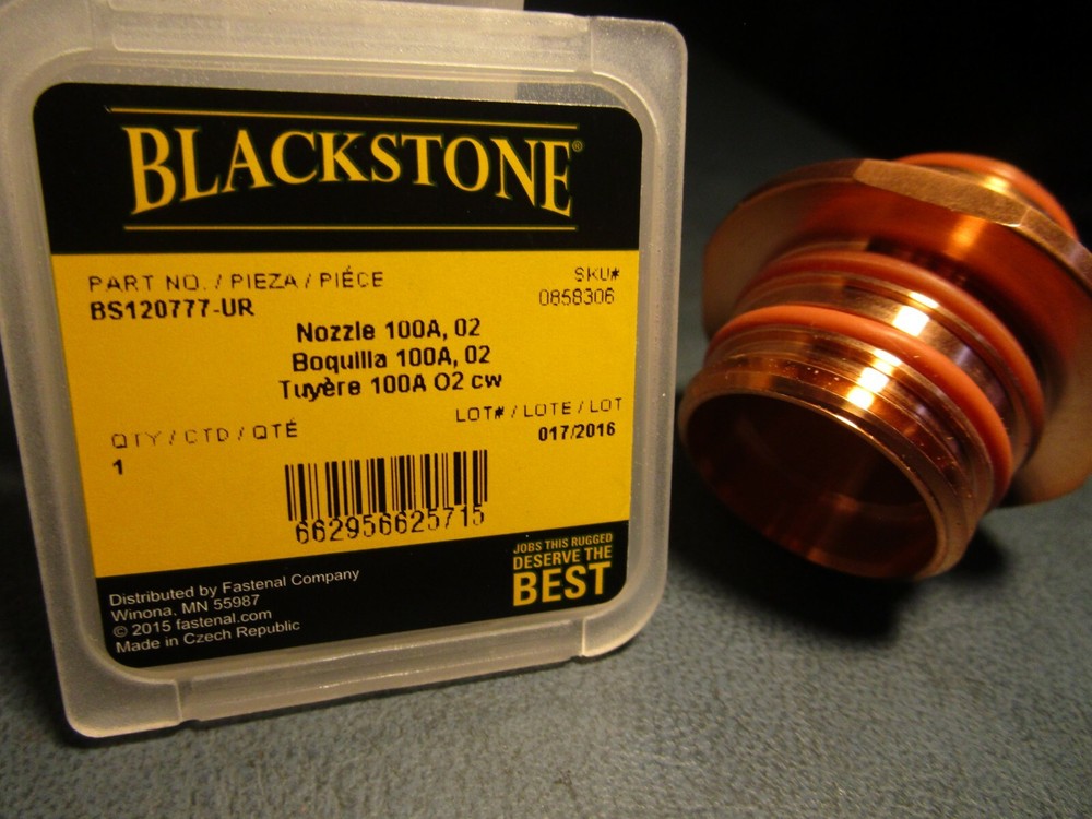 Blackstone® 100A Oxygen Nozzle Suitable Style for Hypertherm® HT4400®
