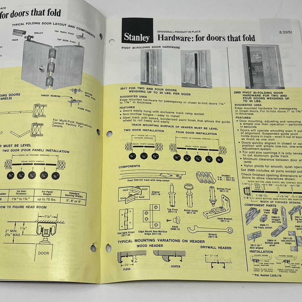 1980 Stanley Tools Hardware Residential Light Construction Products Catalog