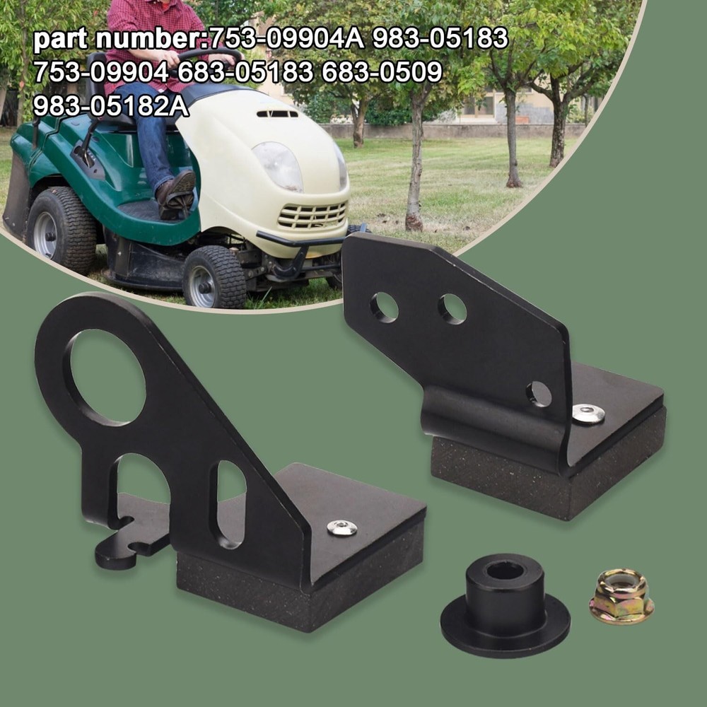 Deck Brake Assembly Kit Compatible with MTD / Cub Cadet With Deck Brake Pad