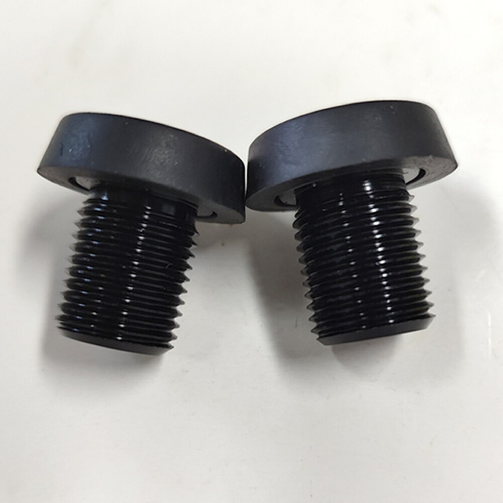 2PCS Billiard Rubber Bumper Pool Block Butt Connected Extension Replacement~