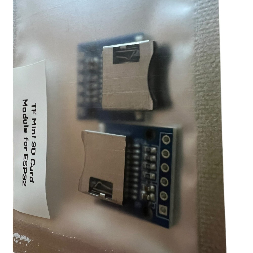 2x Micro SD Card Module for ESP32/Arduino | SPI Interface TF Reader Adapter