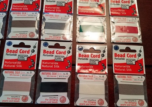 Griffin Natural Silk Bead for Stringing Pearls and Beads