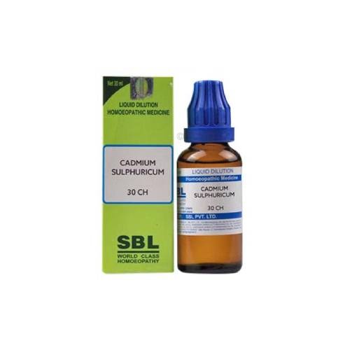 SBL Cadmium Sulphuricum 30 CH (30ml)