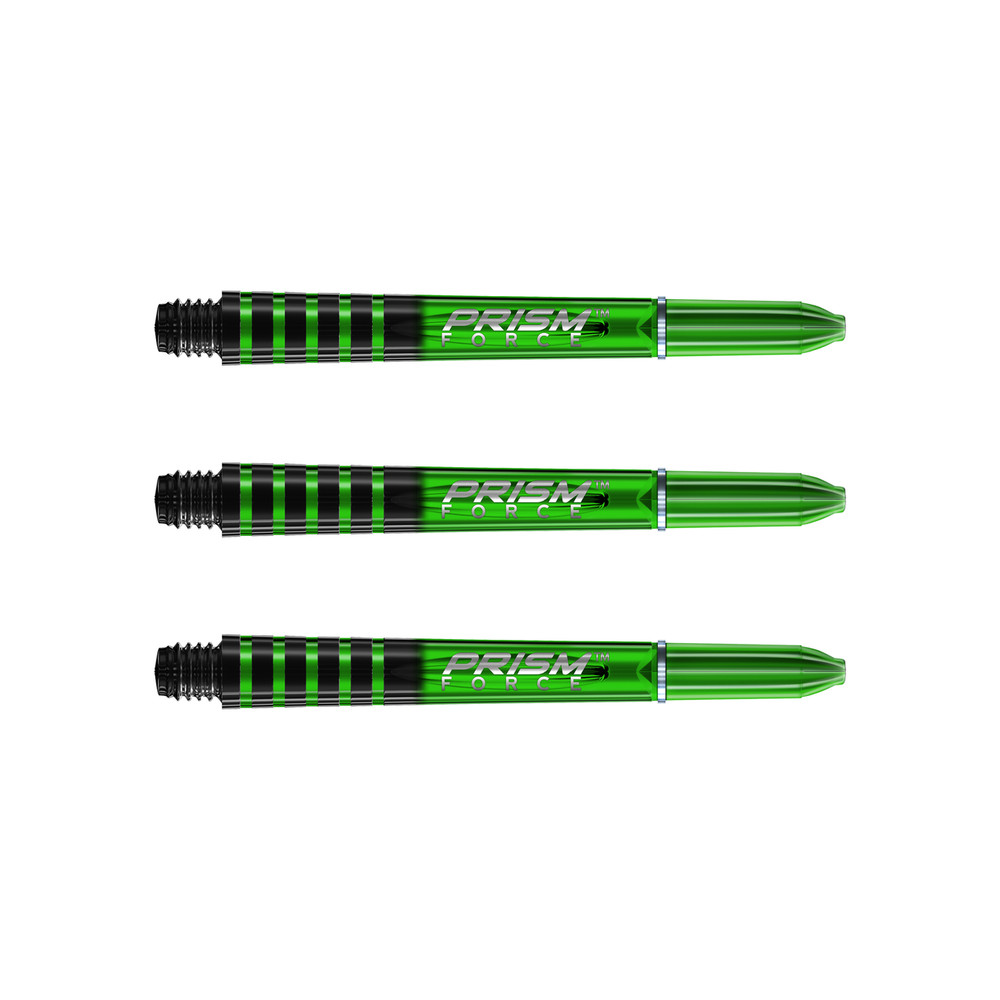 Winmau Prism Force Dart Shafts Green Intermediate