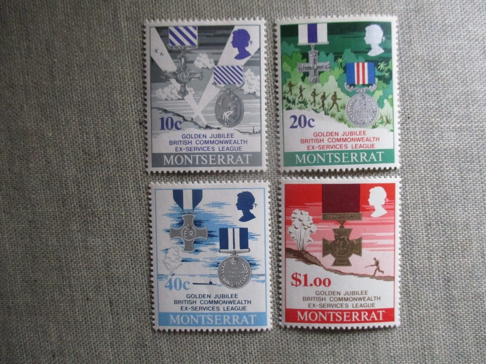 Montserrat,Scott# 260-263, MH