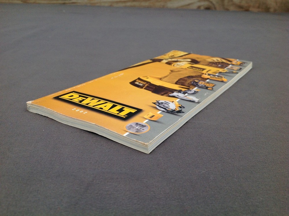 2002 Dewalt Catalog