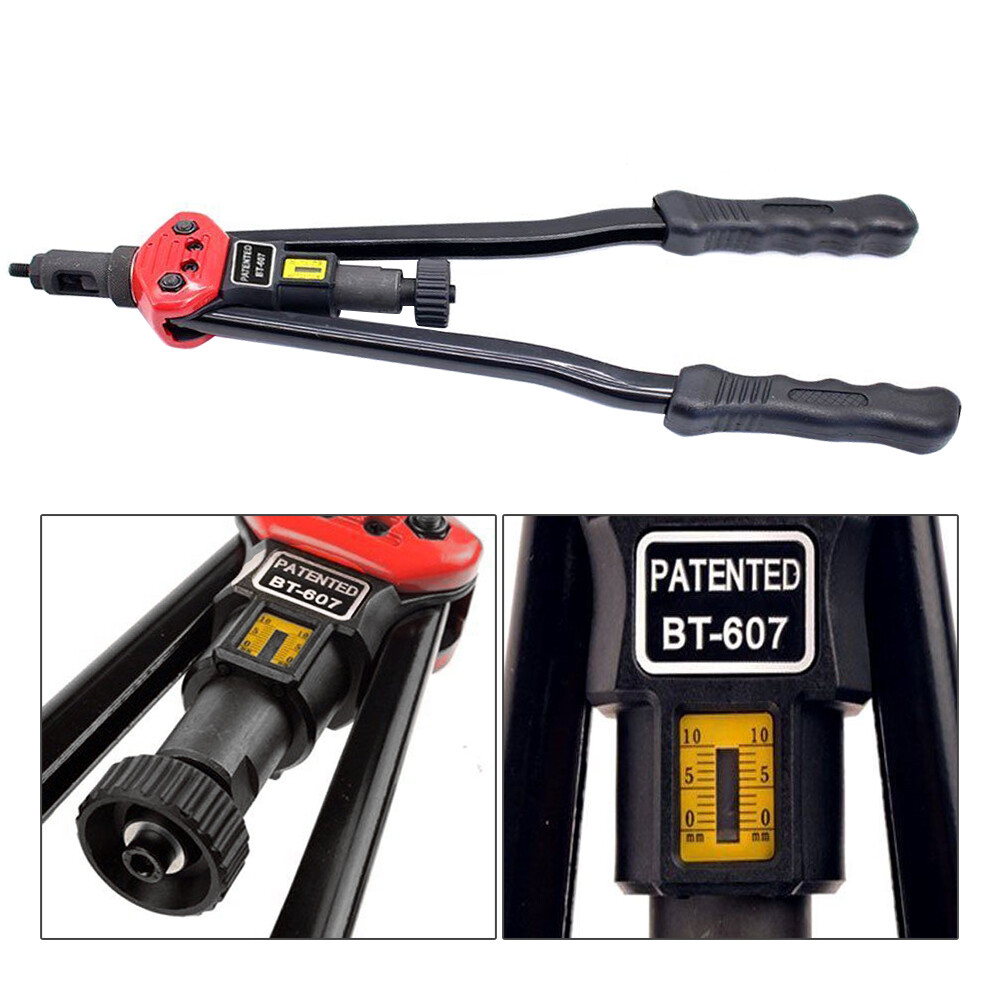 16" Riveter Gun Auto Rivet Tool Stainless Steel Nuts Insert Tools Mandrel Kit