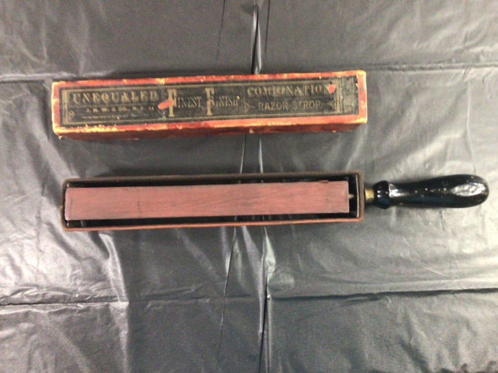 Antique  J. H. Williams & Co. Razor Strop
