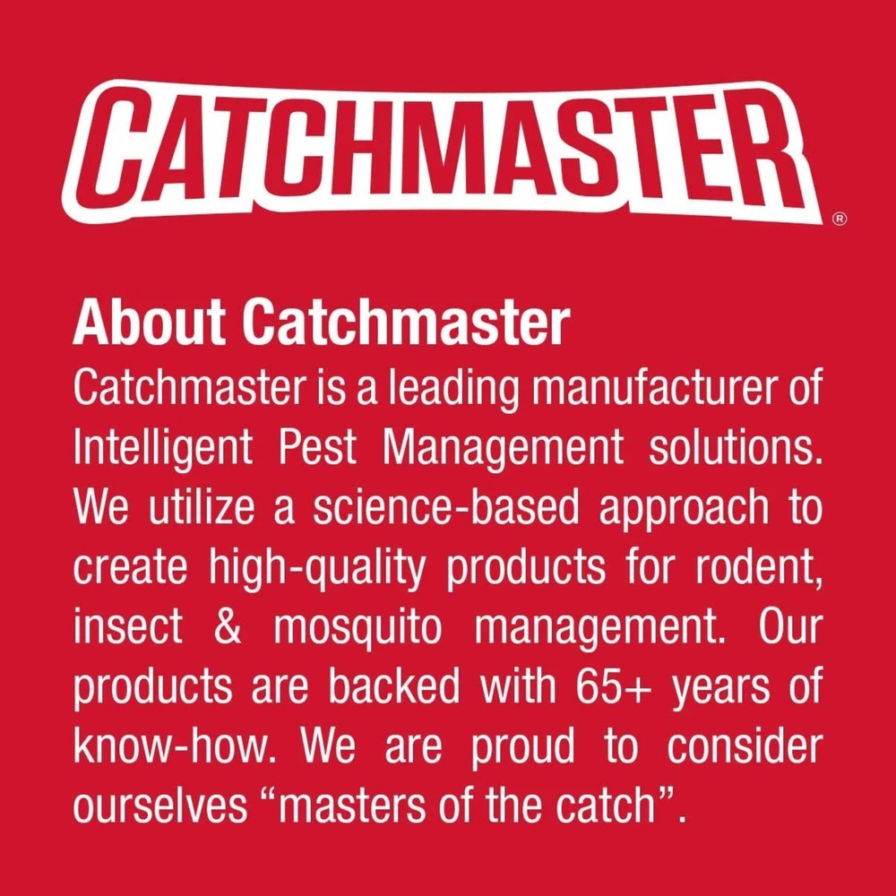 (2 pack) Catchmaster Reusable Multi-Catch Mouse Trap - Free Glue Board Included