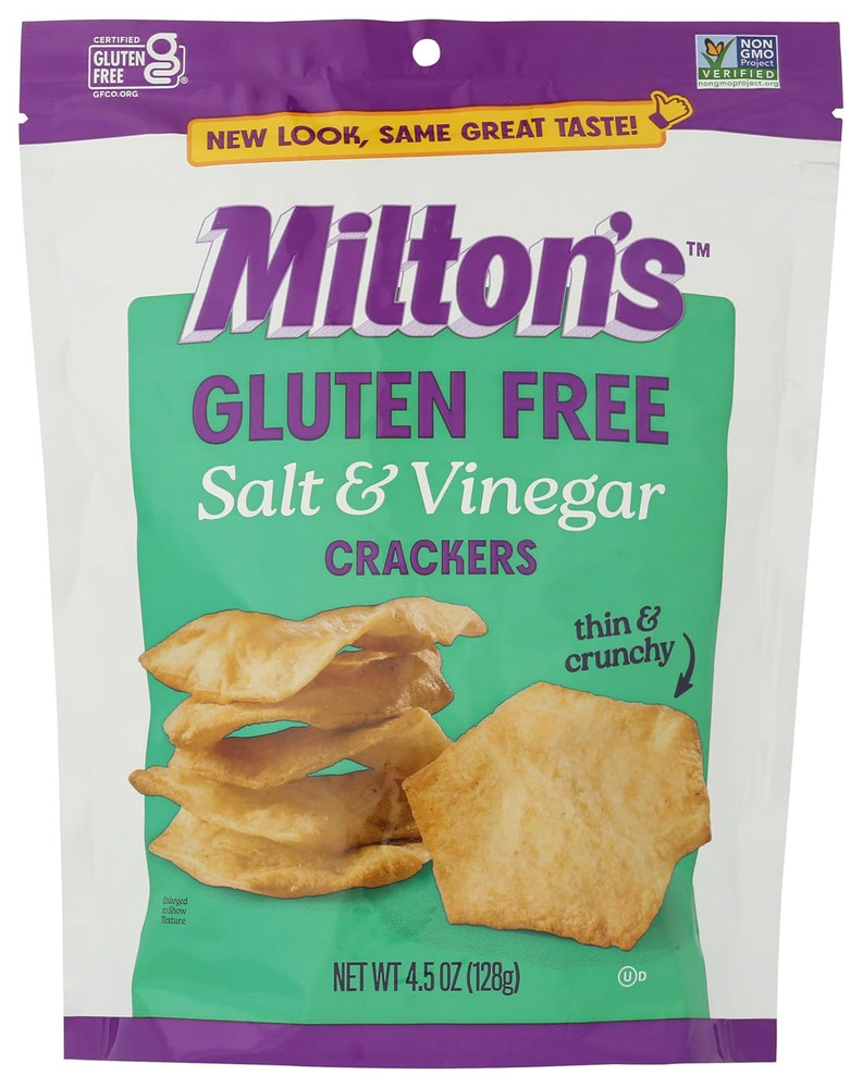 Salt & Vinegar Baked Crackers, 4.5 OZ