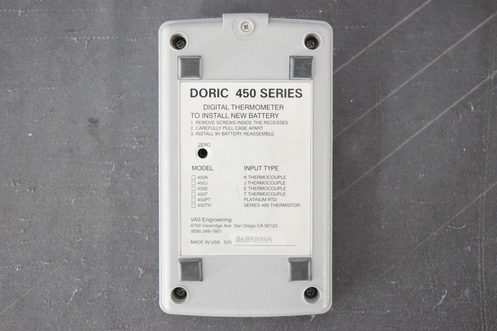 VAS Engineering Doric 450 Series Digital Thermometer Temperature Indicator