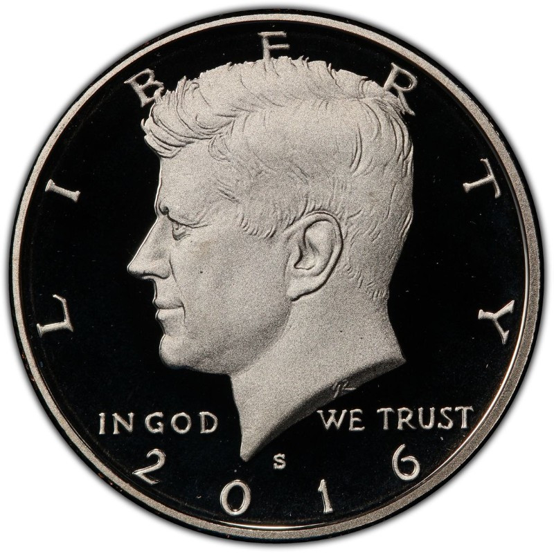 2016-S Clad Proof Kennedy Half Dollar 50C