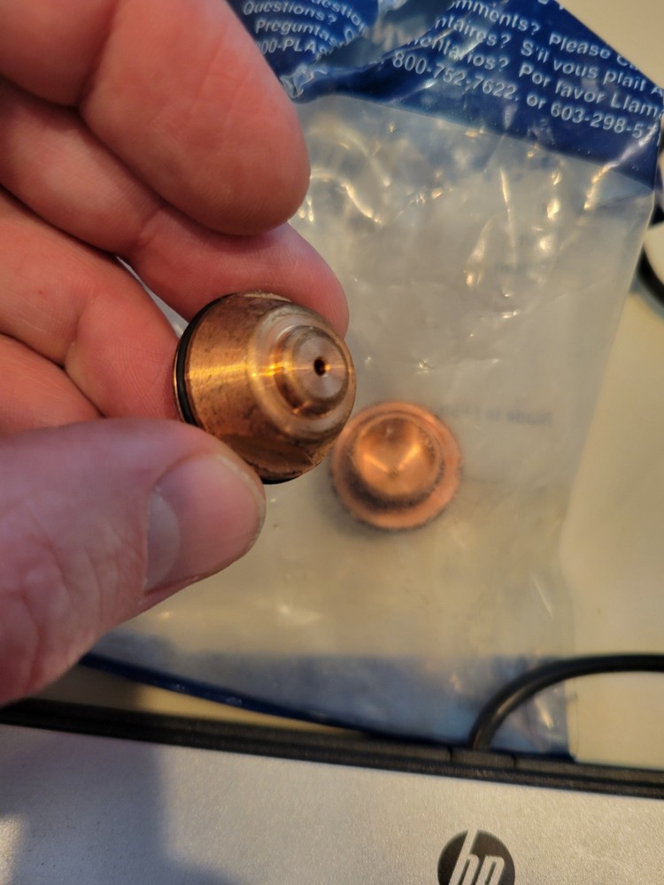 THERMAL DYNAMICS 9-5746 PLASMA TIP, 2EA UNUSED IN OPENED PKG