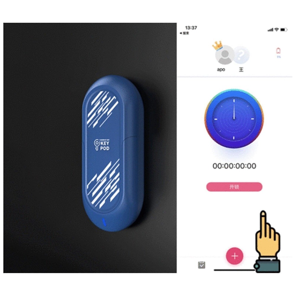 QIUI Key Remote Control APP Chastity Lock Holder CB Key Control Chastity LockSdh