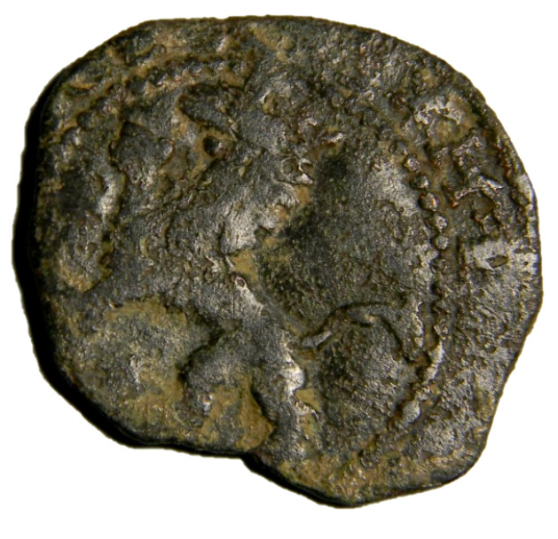 Spain Monogram Castle Lion Coin (02150)