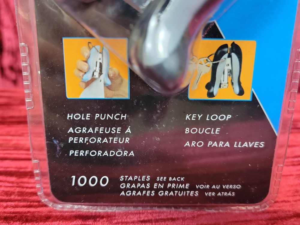 New X-ACTO Stapler Precision Instruments orca 3 in 1 hole punch key loop staple