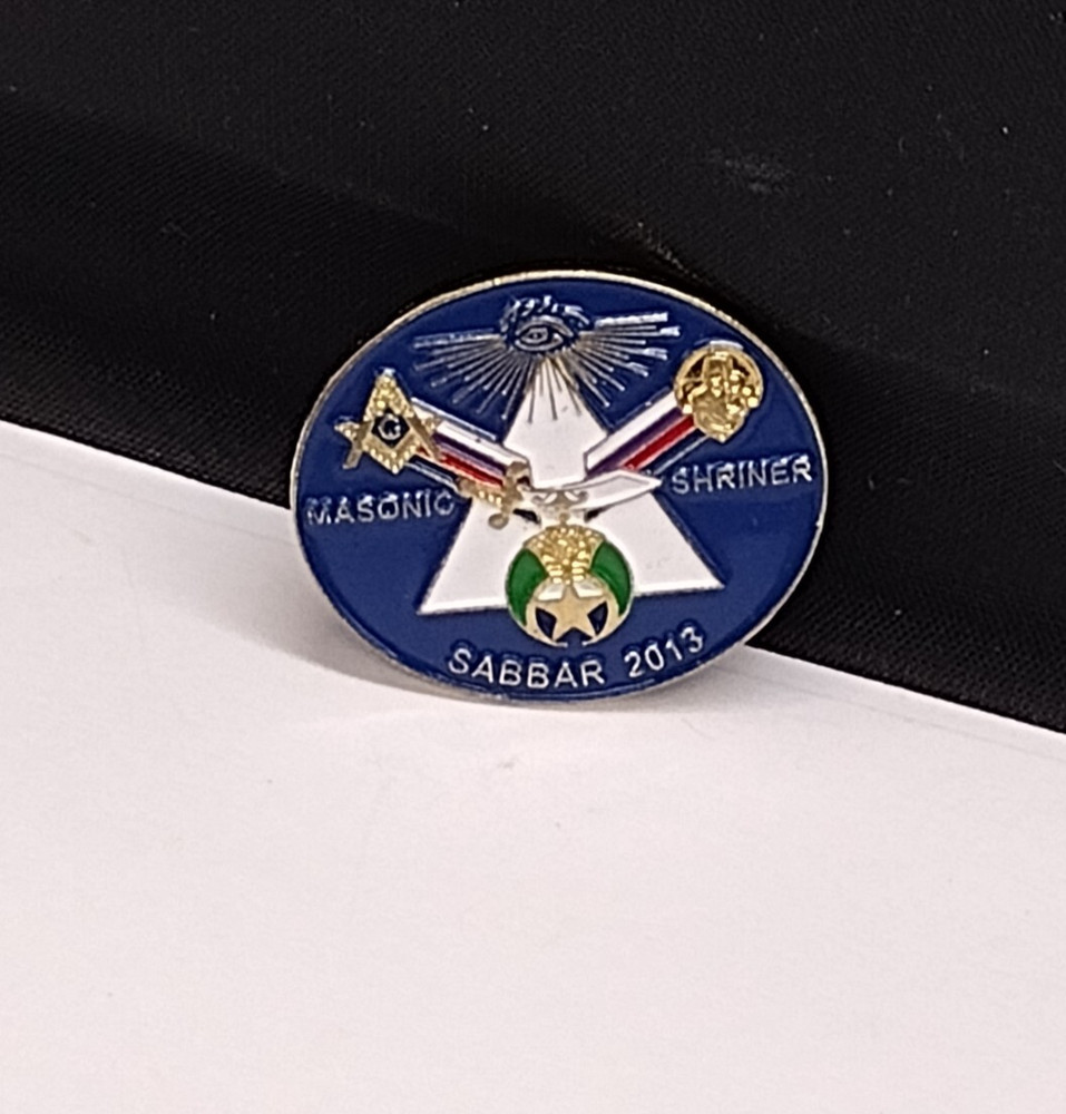 Sabbar 2013 Masonic Shriner Lapel Pin