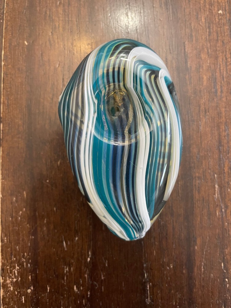 3” Glass Pipe Bowl Pipe Pebble Swirl