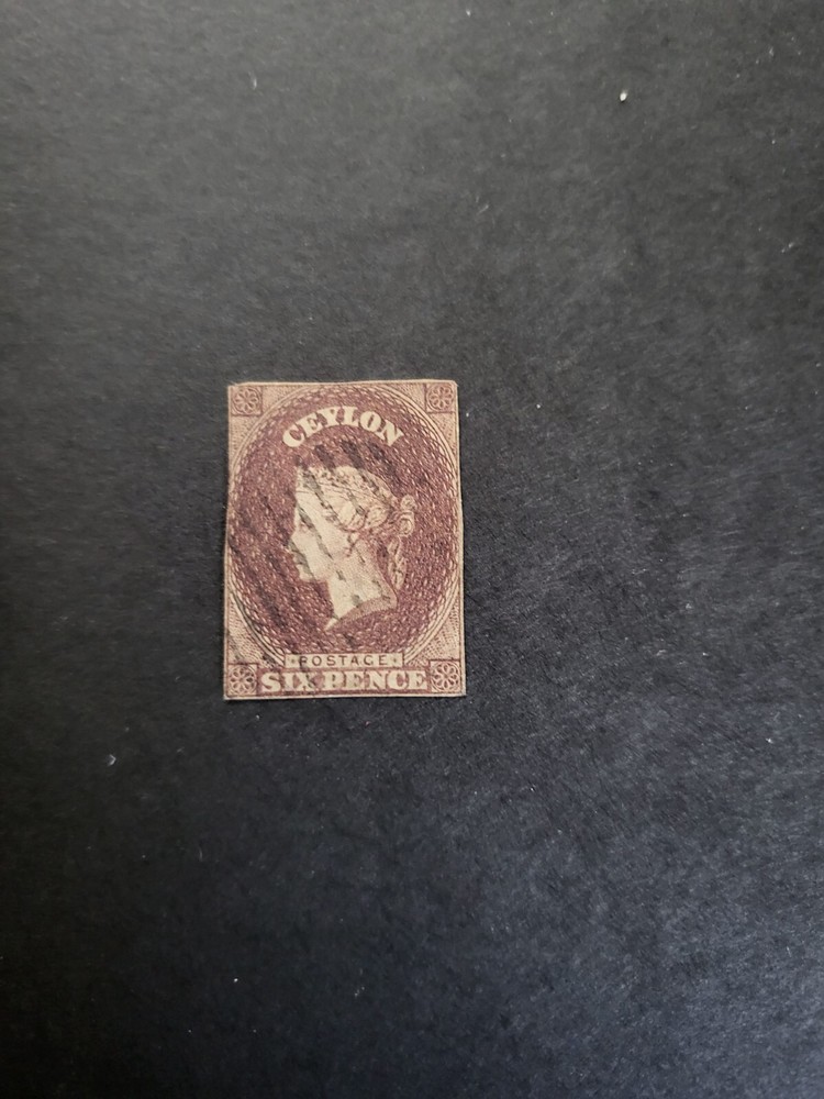 Stamps Ceylon Scott #6A used