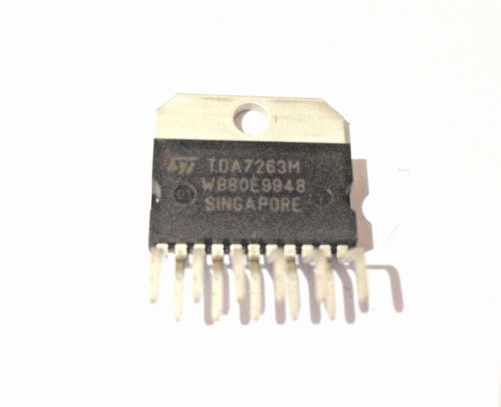 TDA7263M 12 + 12W STEREO AMPLIFIER WITH MUTING BY ST