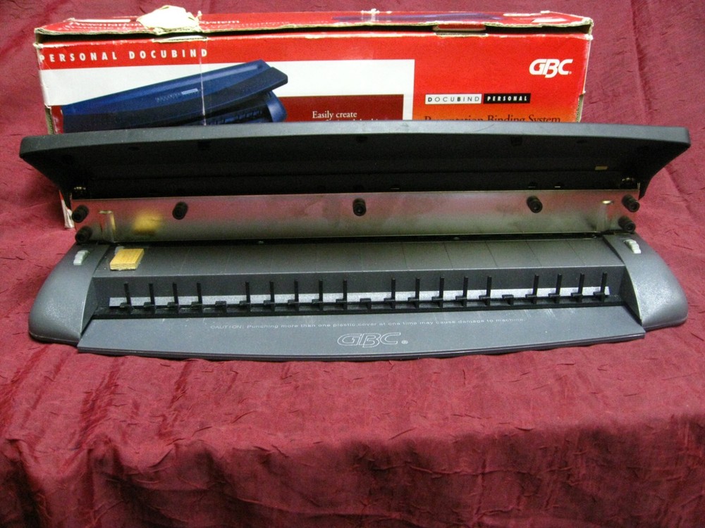 GBC DocuBind Personal Binding System Hole Punch binder manual binding machine